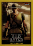 2022 Cut Lawquane Topps Star Wars Finest THE BAD BATCH GOLD REFRACTOR 37/50 #BB-12