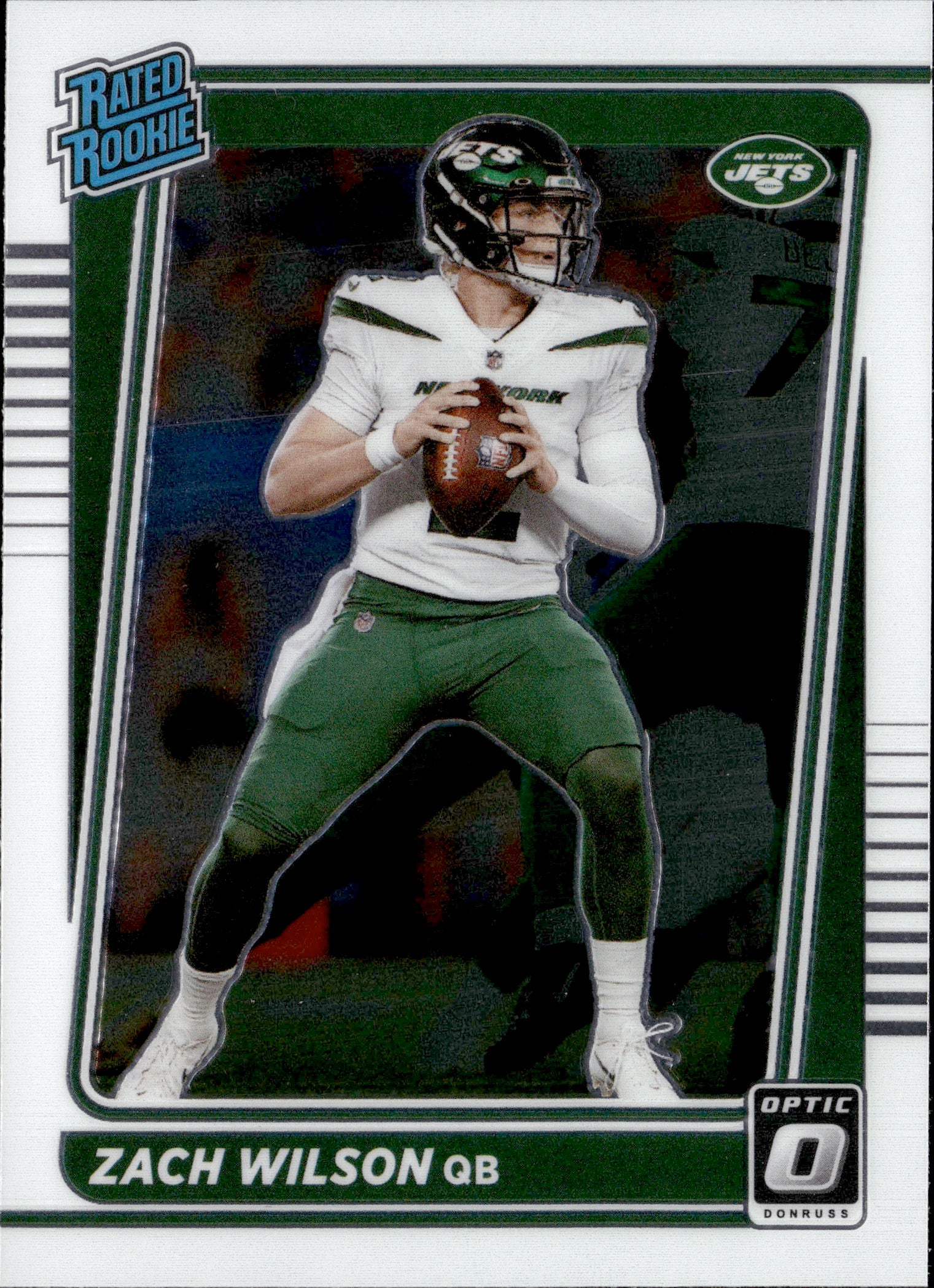 2021 Panini ZACH WILSON (12) Card Rookie Lot - New York Jets