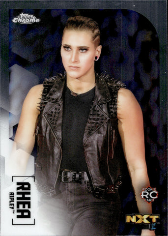 2020 Rhea Ripley Topps Chrome ROOKIE RC #97 NXT Judgement Day 1