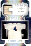 2022 Mel Ott Leaf In the Game Used RAINBOW FOIL CAPTAINS BAT 1/2 RELIC #C-18 New York Giants HOF