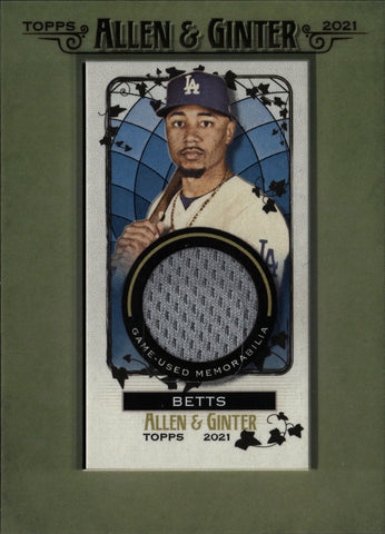 Roy Halladay Allen & Ginter Game Used Jersey Card