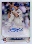 2022 Ethan Roberts Topps Chrome Update Series ROOKIE REFRACTOR AUTO AUTOGRAPH #AC-ERO Chicago Cubs
