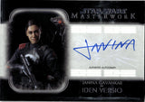 2020 Janina Gavankar as Iden Versio Topps Star Wars Masterwork AUTO AUTOGRAPH #A-JG