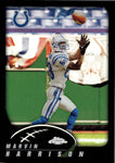 2002 Marvin Harrison Topps Chrome BLACK REFRACTOR 170/599 #41 Indianapolis Colts