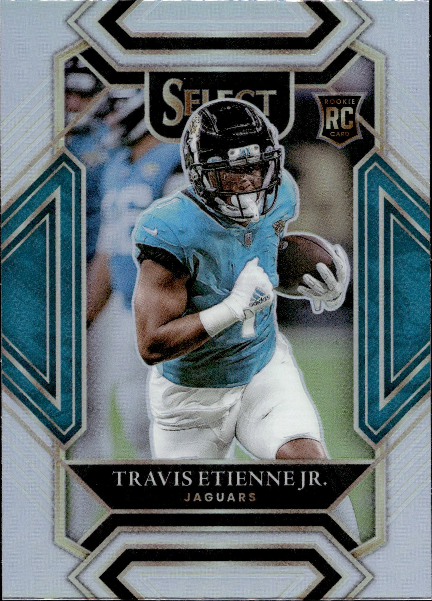  2021 Panini Prizm Travis Etienne Jr Silver Prizm