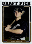 2005 Ryan Braun Topps Chrome Update & Highlights ROOKIE RC #UH198 Milwaukee Brewers 2