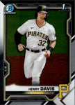 2021 Henry Davis Bowman Chrome Draft 1ST BOWMAN #BDC-48 Pittsburgh Pirates