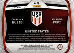 2022 Gianluca Busio Ricardo Pepi Panini Prizm World Cup HOLO SILVER CONNECTIONS #26 Team USA