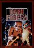 2022 Star Wars: Dark Forces Star Topps Star Wars Galaxy Chrome GAMEPLAY ORANGE REFRACTOR 21/25 #GG-22