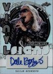 2021 Dale Bozzio Leaf Pop Century SILVER VINYL SIGNS AUTO 33/65 AUTOGRAPH #VS-DB1 Missing Persons