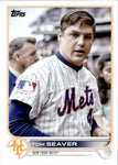 2022 Tom Seaver Topps Update Series SP LEGENDS VARIATION #US41 New York Mets