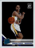 2019-20 Jordan Poole Donruss Optic RATED ROOKIE RC #169 Golden State Warriors 8