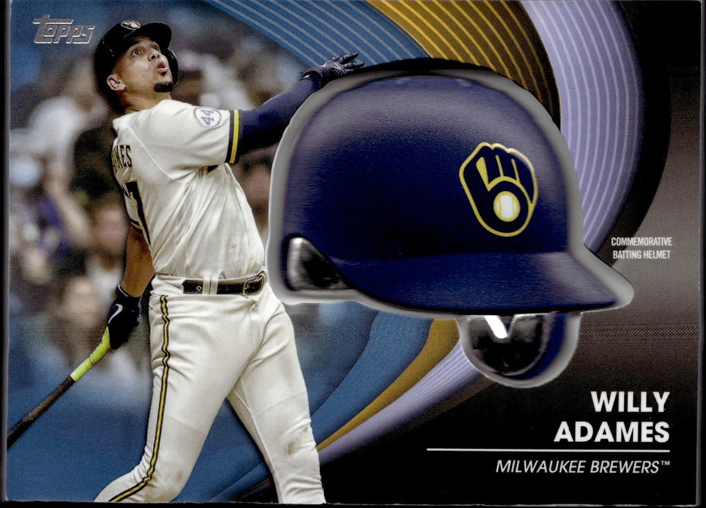  2022 Topps Update Commemorative Batting Helmet Relic