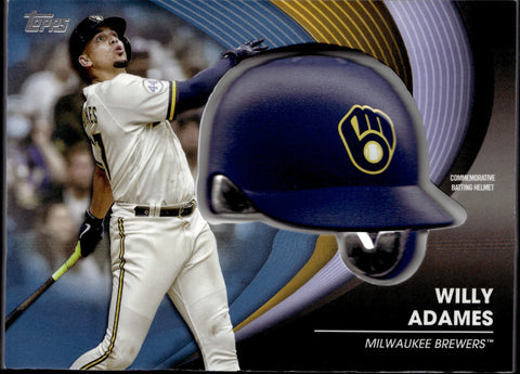 Milwaukee Brewers Willy Adames Powder Blue 2022 City Connect