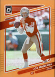 2021 Joe Montana Donruss Optic ORANGE 110/199 #194 San Francisco 49ers HOF