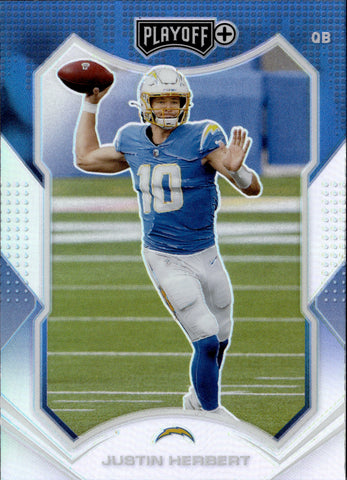 2021 Panini Donruss Football Justin Herbert #70 Los Angeles Chargers