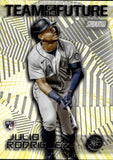 2022 Julio Rodriguez Topps Stadium Club TEAM OF THE FUTURE ROOKIE RC #TOF-13 Seattle Mariners 2