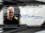 2020 Neal Scanlan Topps Star Wars Masterwork BEHIND THE SCENES AUTO 77/99 AUTOGRAPH #BSA-NS CFX Supervisor