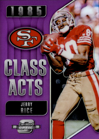 2002 Fleer Box Score #11 Jerry Rice Oakland Raiders Football Card