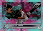 2022 Logan Gilbert Topps Chrome Sonic AQUA RAYWAVE REFRACTOR 071/199 #211 Seattle Mariners