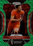 2022 Ethan Ampadu Panini Prizm World Cup GREEN WAVE #84 Wales