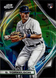 2022 Spencer Torkelson Topps Chrome Cosmic ROOKIE RC #27 Detroit Tigers