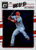 2017 Mike Trout Donruss Optic MVP VARIATION #107 Anaheim Angels