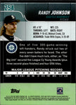 2022 Randy Johnson Topps Stadium Club Chrome GOLD MINTED #254 Seattle Mariners HOF