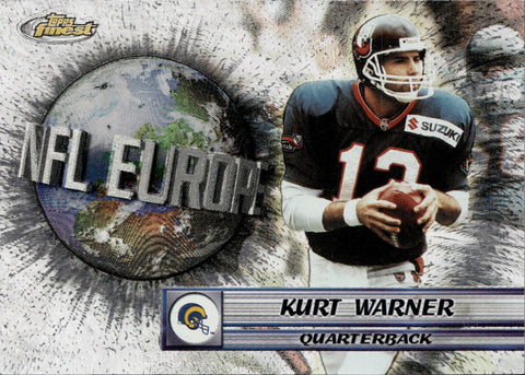 2001 Topps # 133 KURT WARNER St. Louis Rams SUPER BOWL CHAMPS SEASON !