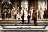 2021 Star Wars: A New Hope Topps Star Wars Masterwork LUCASFILM 50TH ANNIVERSARY #LFA-2