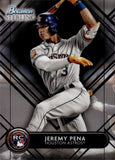 2022 Jeremy Pena Bowman Sterling ROOKIE RC #BSR-17 Houston Astros