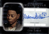 2020 Debra Wilson as Cere Junda Topps Star Wars Masterwork AUTO AUTOGRAPH #A-DW 2