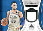 2018-19 Ben Simmons Panini Crown Royale JERSEY RELIC #J-BS Philadelphia 76ers