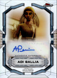 2022 Angelique Perrin as Adi Gallia Topps Finest REFRACTOR AUTO AUTOGRAPH #FA-AP