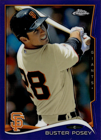 2010 Buster Posey Topps National Chicle ROOKIE RC #311 San Francisco G