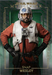 2020 Snap Wexley Topps Star Wars Masterwork GREEN 82/99 #44