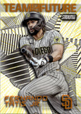 2022 Fernando Tatis Jr. Topps Stadium Club ORANGE TEAM OF THE FUTURE 39/50 #TOF-14 San Diego Padres