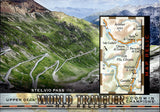 2019 Stelvio Pass Upper Deck Goodwin Champions WORLD TRAVELER MAP RELIC #WT-233 Italy