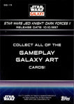 2022 Star Wars: Jedi Knight Dark Forces II Topps Star Wars Galaxy Chrome GALAXY GAMEPLAY GREEN REFRACTOR 84/99 #GG-19