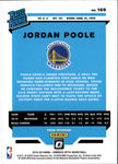 2019-20 Jordan Poole Donruss Optic RATED ROOKIE RC #169 Golden State Warriors 5