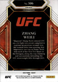 2022 Zhang Weili Panini Select HOLO SILVER MEZZANINE #306 Strawweight