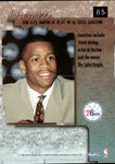 1996-97 Allen Iverson Skybox Premium ROOKIE RC #85 Philadelphia 76ers HOF 1