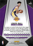 2017-18 Lonzo Ball Panini Prizm ROOKIE RC #289 Los Angeles Lakers 6
