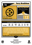 2022 Terry Bradshaw Panini Classics Premium Edition H2 TIMELESS TRIBUTES GOLD 03/99 #106 Pittsburgh Steelers HOF