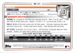 2020 Spencer Torkelson Bowman Draft 1ST BOWMAN #BD-121 Detroit Tigers 14