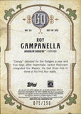 2022 Roy Campanella Topps Gypsy Queen BLUE 075/150 #311 Brooklyn Dodgers HOF