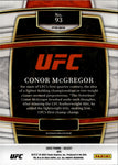 2022 Conor McGregor Panini Select UFC HOLO SILVER CONCOURSE #93 Lightweight