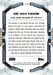 2022 Obi-Wan Kenobi Topps Star Wars Finest SP REFRACTOR #115 Revenge of the Sith