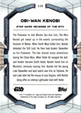 2022 Obi-Wan Kenobi Topps Star Wars Finest SP REFRACTOR #115 Revenge of the Sith