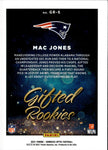 2021 Mac Jones Donruss Optic GIFTED ROOKIES ROOKIE RC #GR-6 New England Patriots 2